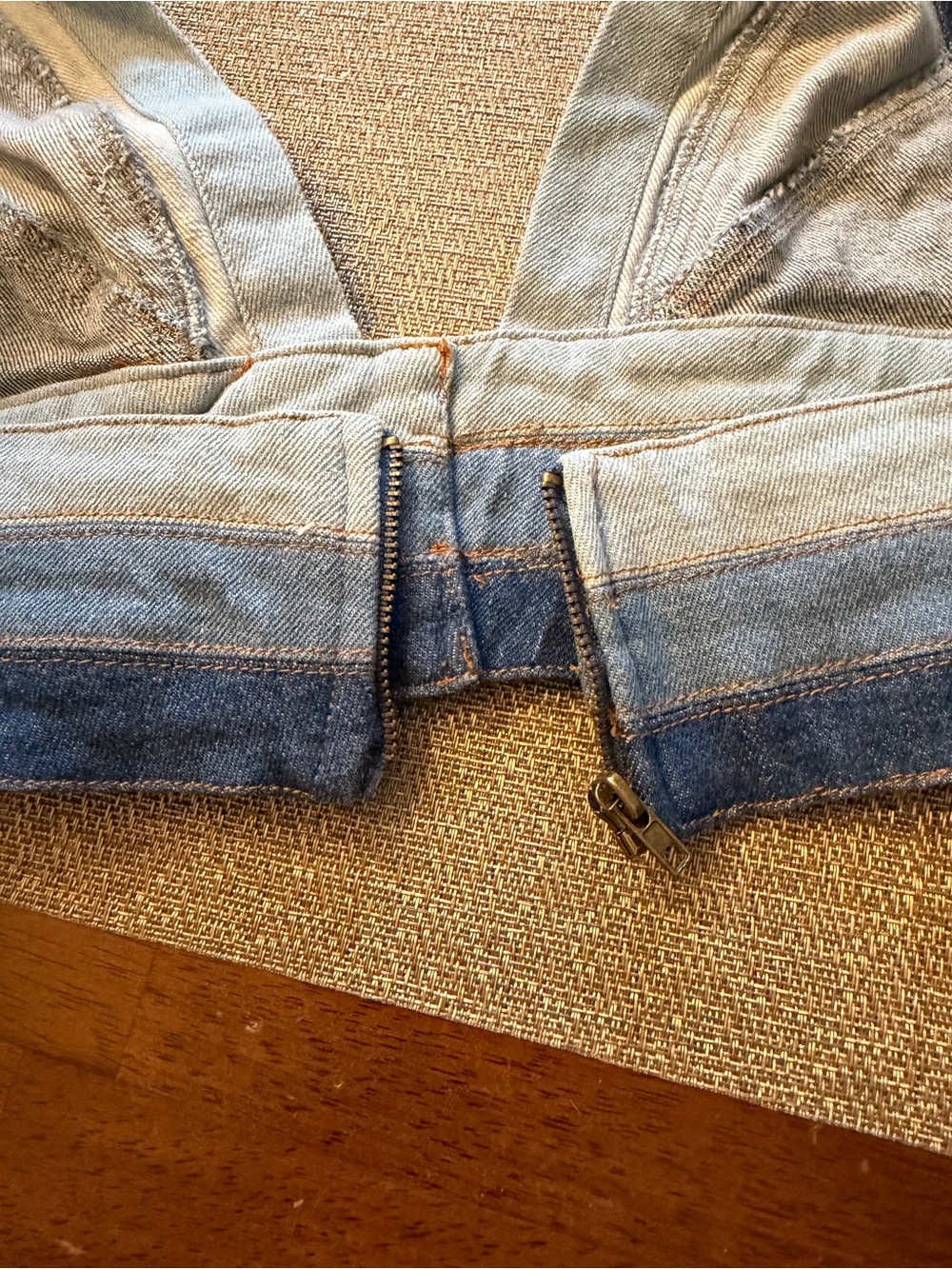 Denim bralette - Picture 3 of 3